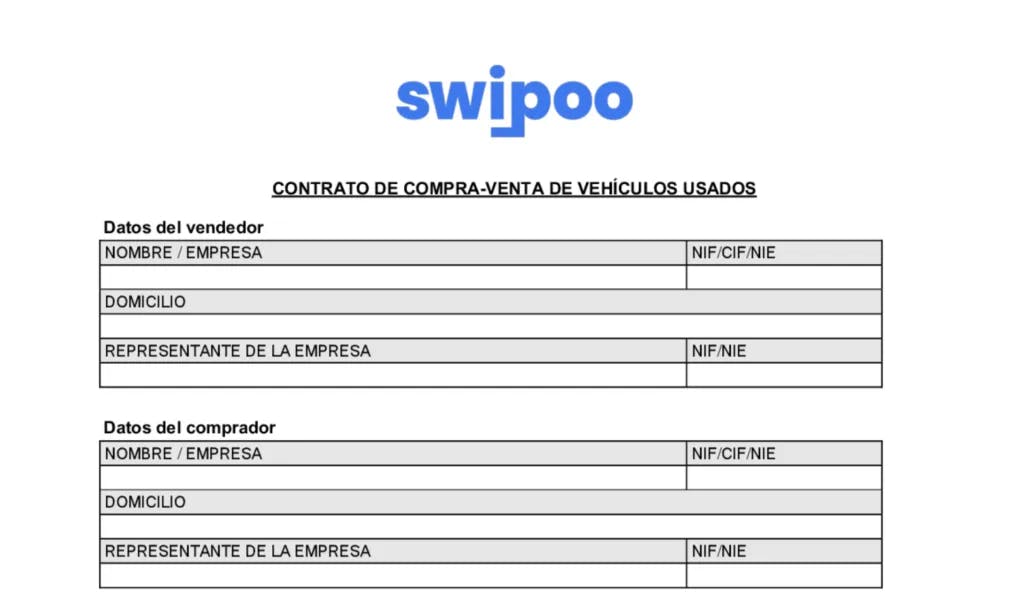 Juicio De nada A rayas Todo sobre el contrato de compraventa de un vehículo - Swipoo
