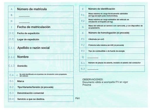 Permiso de circulación y autorización provisional en la DGT